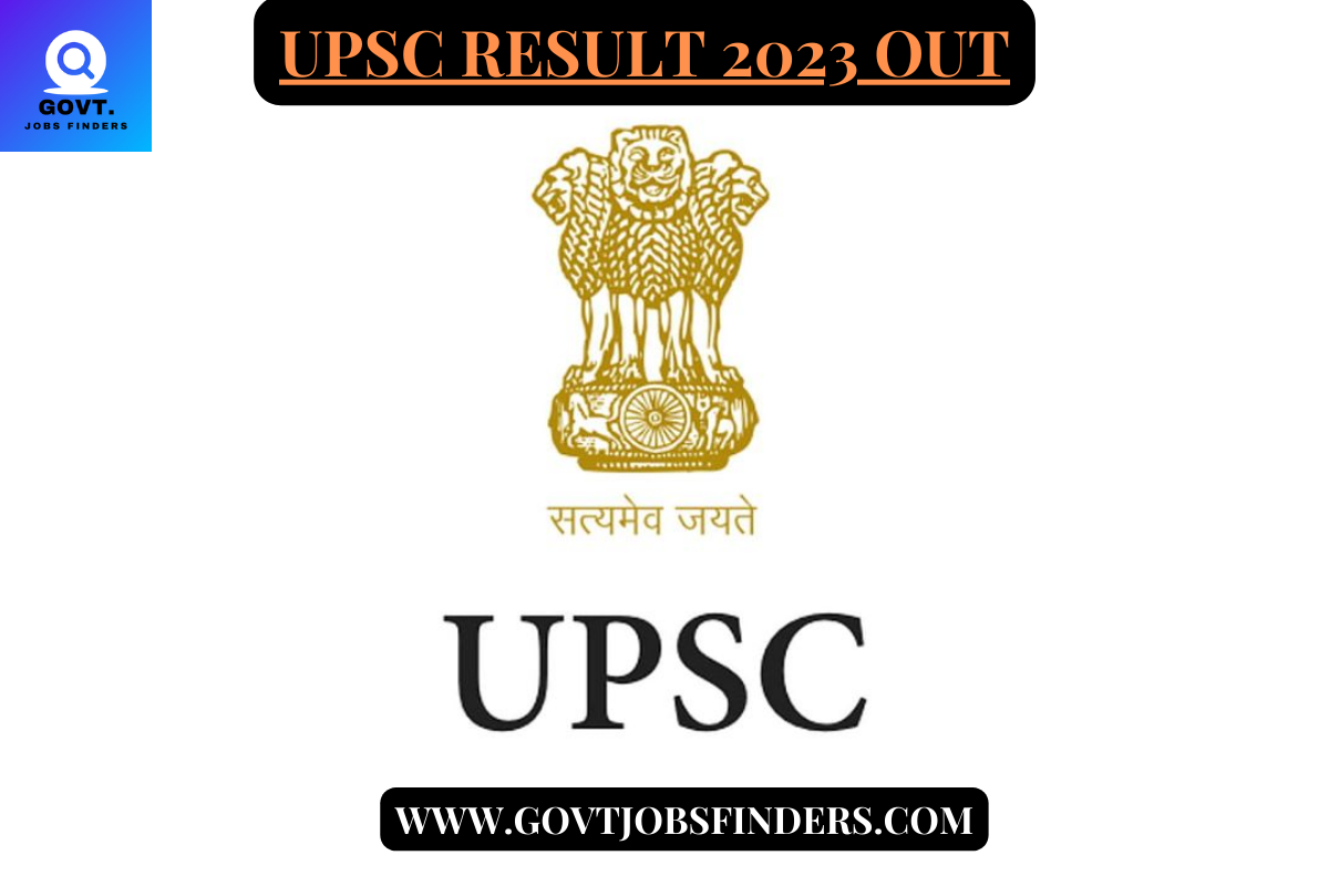 UPSC Result 2023 Out